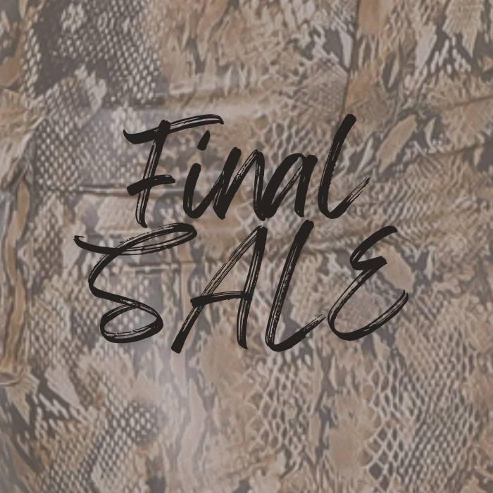 FINAL SALE