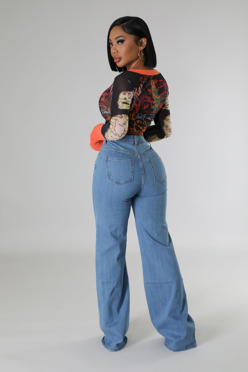 Mimi Wide Leg Flare Jeans