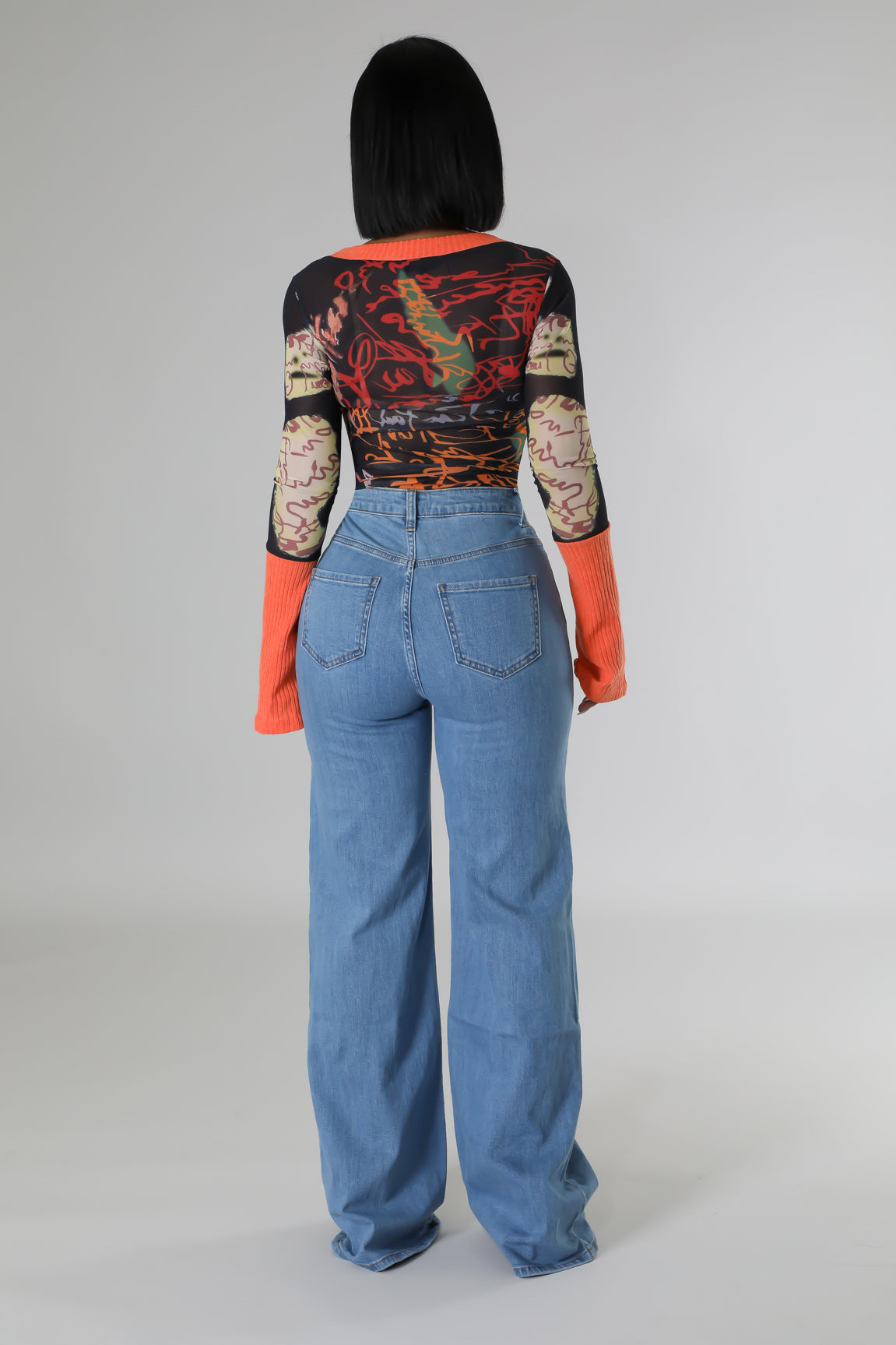 Mimi Wide Leg Flare Jeans