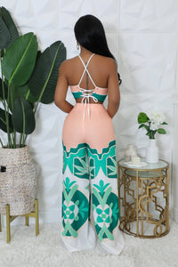 Dinner By The Ocean Pant Set