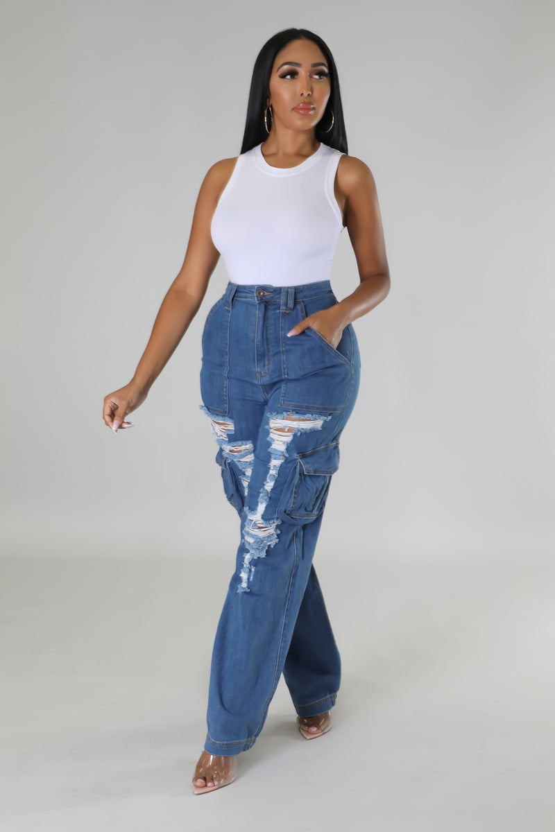 CiCi Cargo Jeans