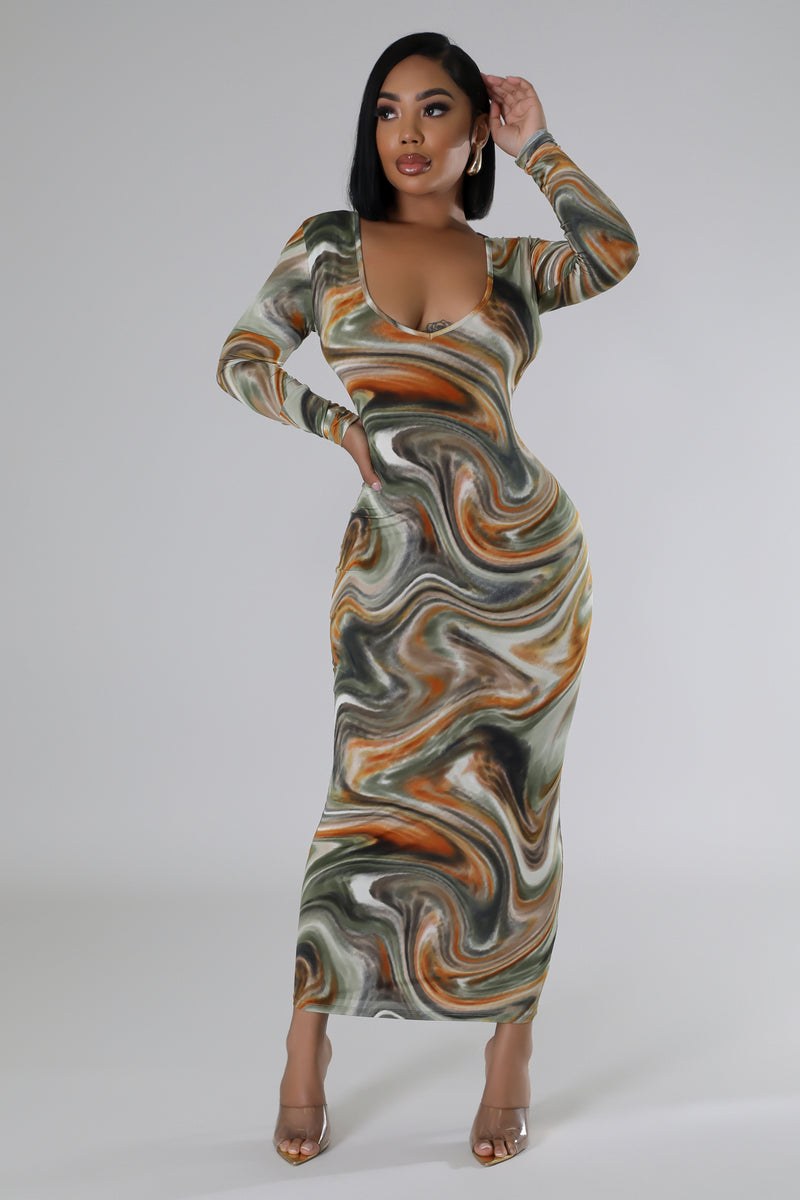 Fire & Desire Maxi Dress