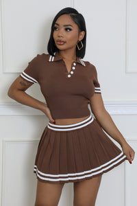 Now Or Never Skirt Set