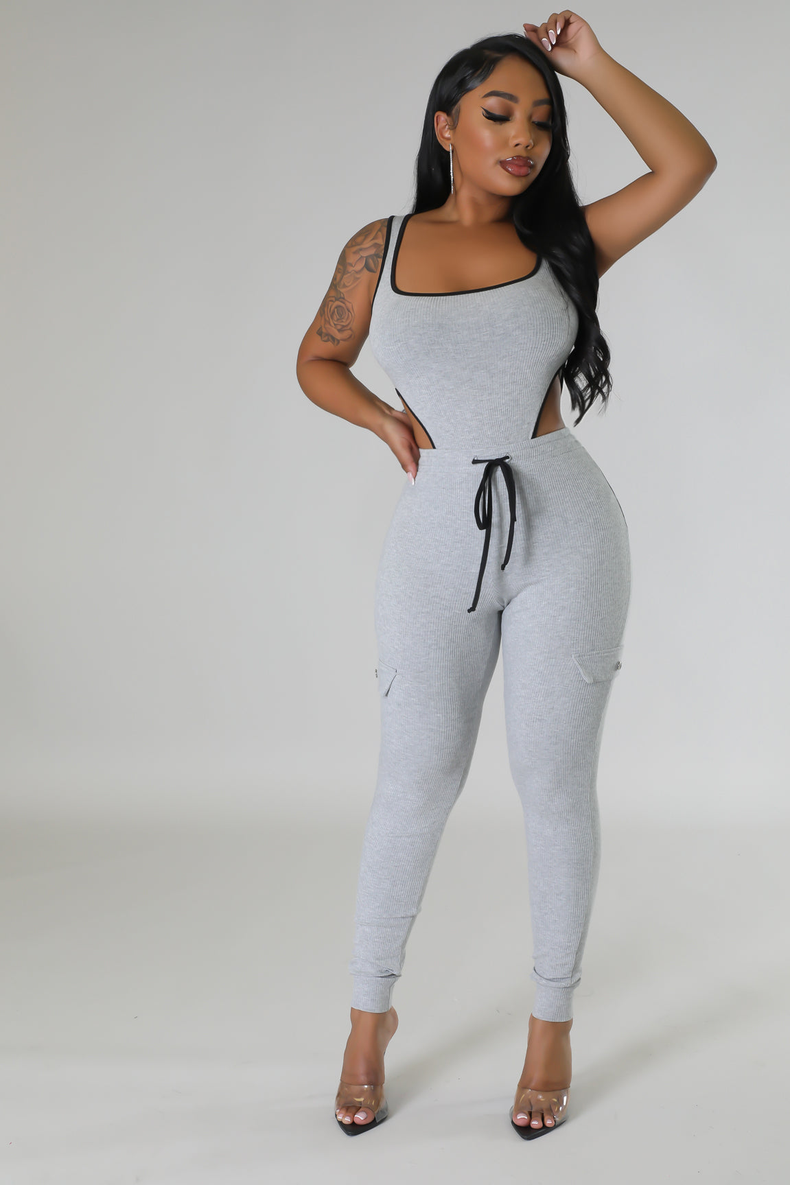 Cassie Bodysuit Leggings Set