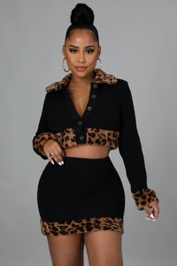 Set The Tone Skirt Set