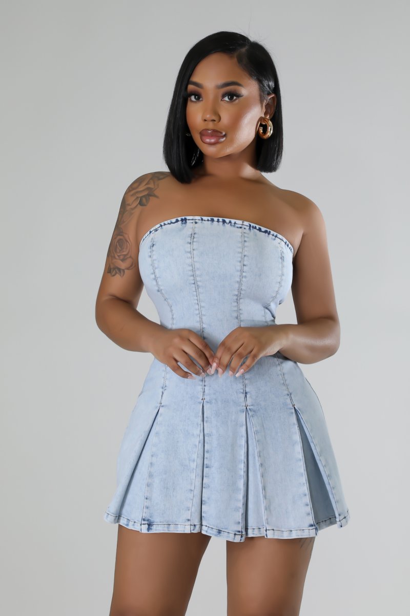 Jessy Denim Mini Dress