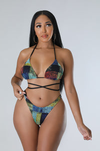 3pc Morocco Love Swim Set