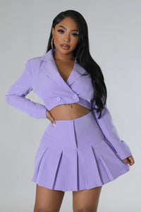 Work Bae Skirt Suit Set