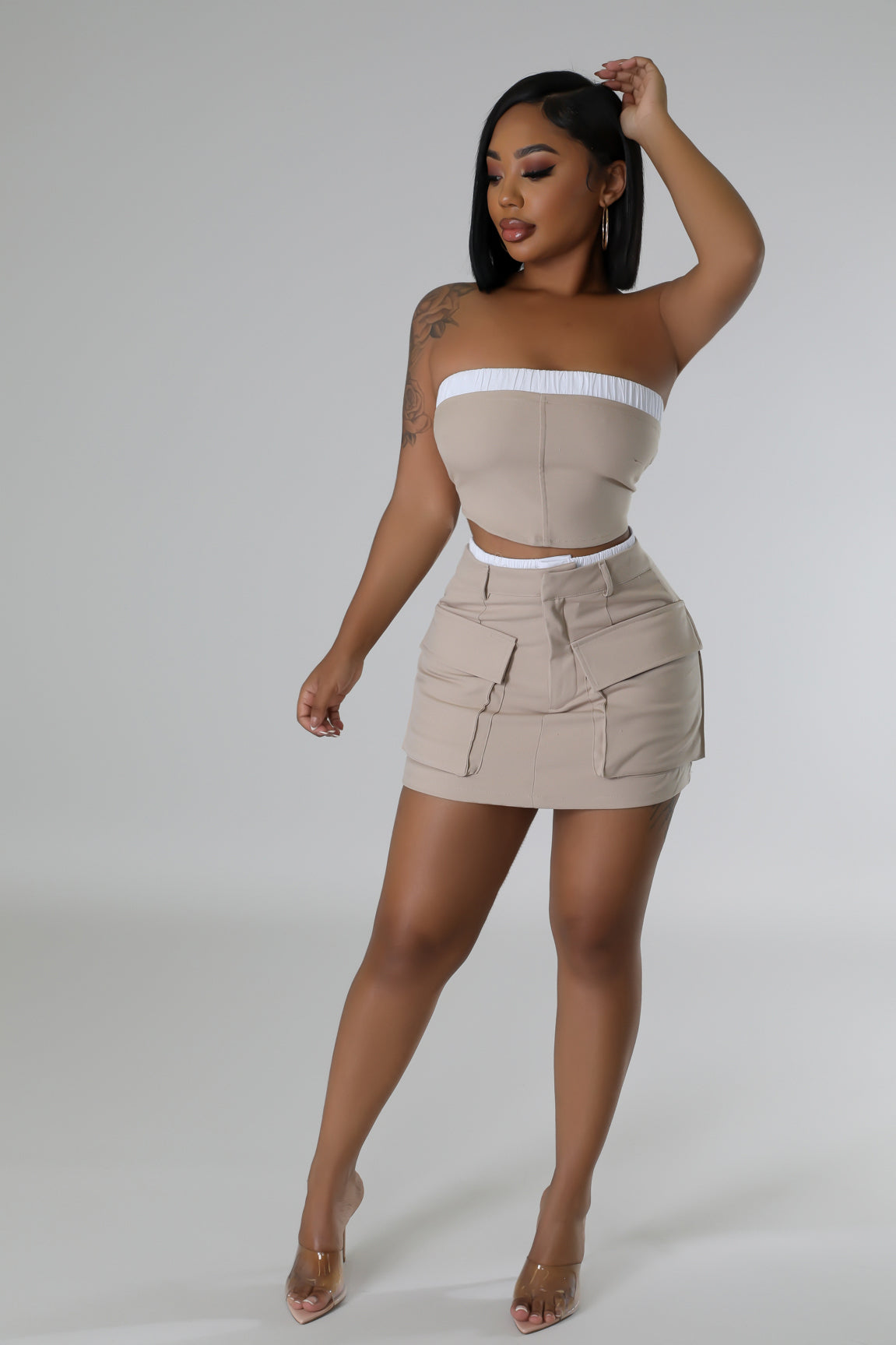 Keep It Short Skirt Set