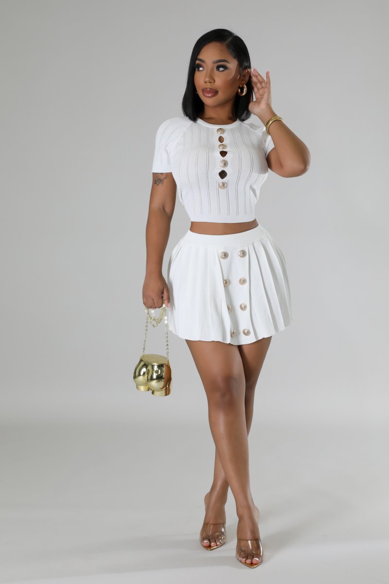 Expensive Taste Skirt Set