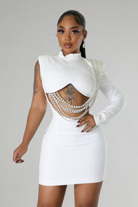 All Eyes On Me Pearl Dress