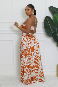 Sunset Flows Maxi Dress