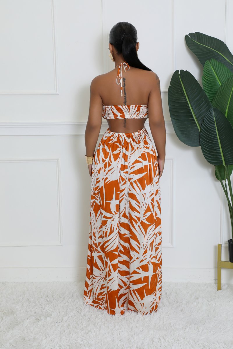 Sunset Flows Maxi Dress