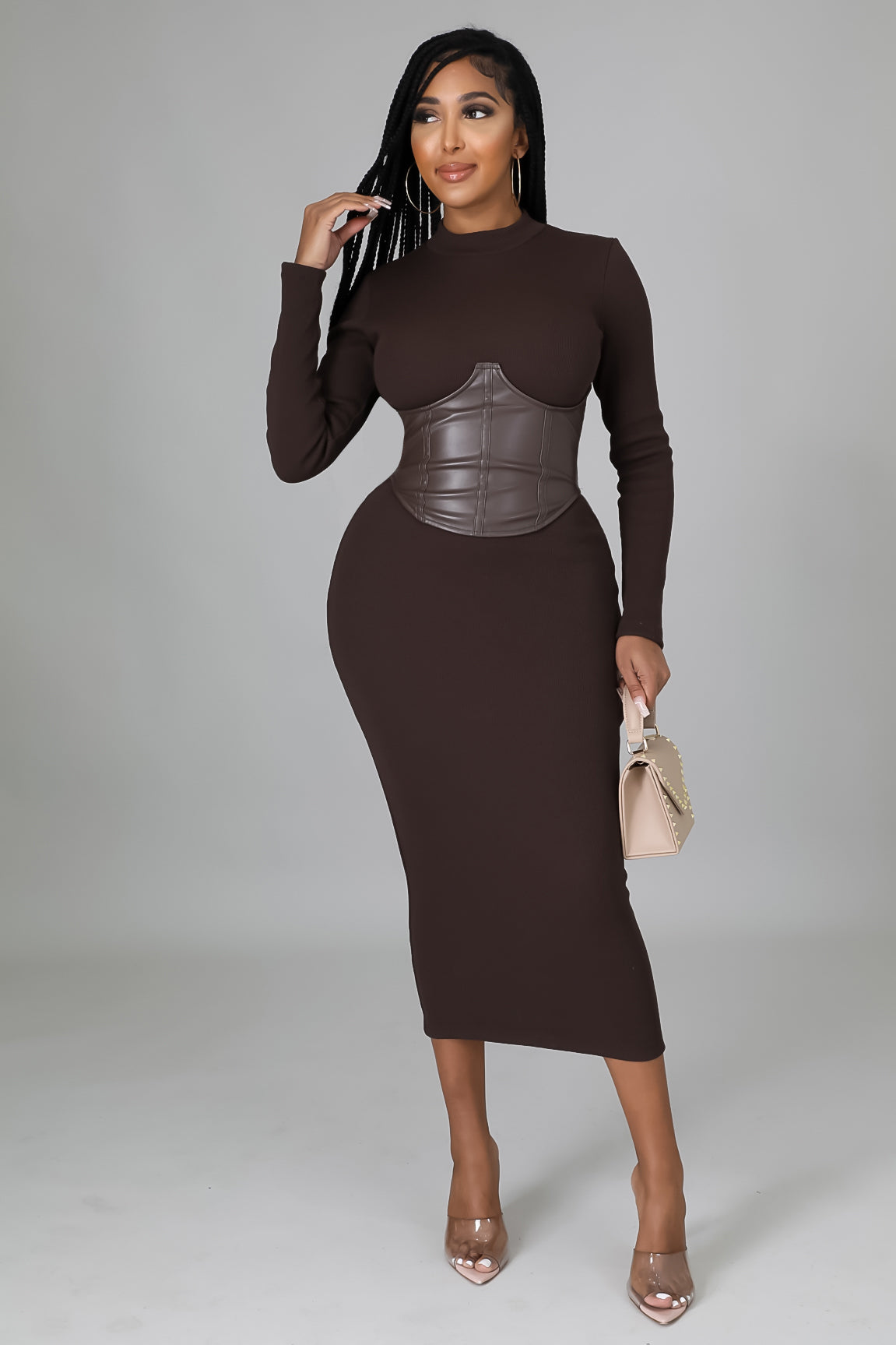 Flirt Alert Midi Dress