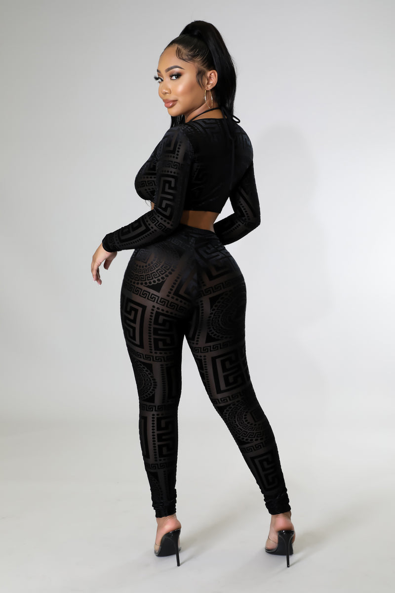 Pipe Down Leggings Set